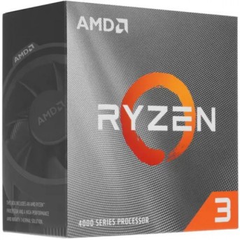 Процессор AMD Ryzen 3 4100 100-100000510BOX (4, 3.8 ГГц, 4 МБ, BOX) - Metoo (1)