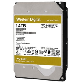 Внутренний жесткий диск Western Digital Gold Enterprise Class WD141KRYZ (HDD (классические), 14 ТБ, 3.5 дюйма, SATA) - Metoo (1)