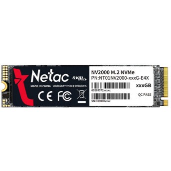 Внутренний жесткий диск Netac NV2000 Series NT01NV2000-1T0-E4X (SSD (твердотельные), 1 ТБ, M.2, PCIe) - Metoo (4)