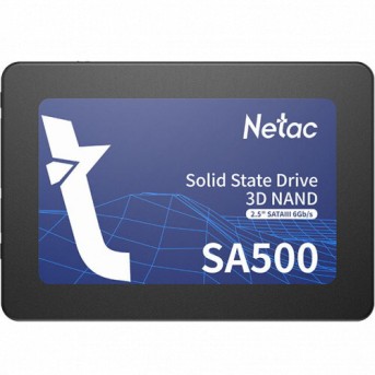 Внутренний жесткий диск Netac SA500 NT01SA500-240G-S3X (SSD (твердотельные), 240 ГБ, 2.5 дюйма, SATA) - Metoo (3)