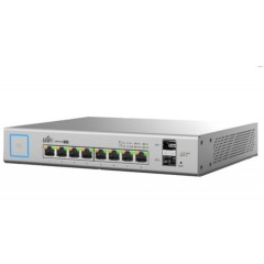 Коммутатор Ubiquiti UniFi Switch 8-150W US-8-150W (1000 Base-TX (1000 мбит/<wbr>с), 2 SFP порта)