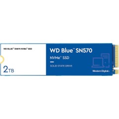 Внутренний жесткий диск Western Digital BLUE SN570 WDS200T3B0C (SSD (твердотельные), 2 ТБ, M.2, NVMe)