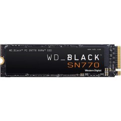 Внутренний жесткий диск Western Digital BLACK SN770 WDS500G3X0E (SSD (твердотельные), 500 ГБ, M.2, NVMe)