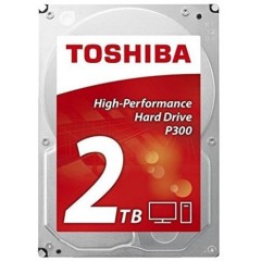 Внутренний жесткий диск Toshiba P300 HDWD220UZSVA (HDD (классические), 2 ТБ, 3.5 дюйма, SATA)