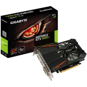 Видеокарта Gigabyte GeForce GTX 1050 Ti D5 GV-N105TD5-4GD (4 Гб) - Metoo (1)