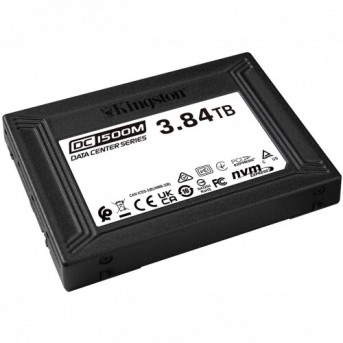 Внутренний жесткий диск Kingston DC1500M SEDC1500M/<wbr>3840G (SSD (твердотельные), 3.84 ТБ, 2.5 дюйма, NVMe) - Metoo (1)