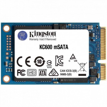 Внутренний жесткий диск Kingston KC600 SKC600MS/<wbr>512G (SSD (твердотельные), 512 ГБ, mSATA, SATA) - Metoo (2)