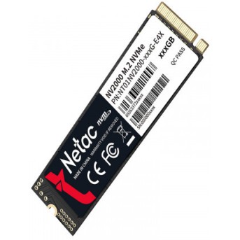 Внутренний жесткий диск Netac NV2000 Series NT01NV2000-1T0-E4X (SSD (твердотельные), 1 ТБ, M.2, PCIe) - Metoo (1)