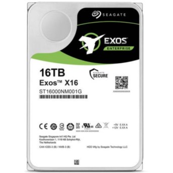 Внутренний жесткий диск HDD 16Tb Seagate Exos X16 ST14000NM001G - Metoo (1)