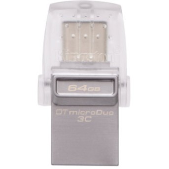 USB флешка (Flash) Kingston DataTraveler DTDUO3C/<wbr>64GB - Metoo (1)