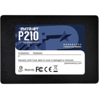 Внутренний жесткий диск Patriot SSD 512Gb P210 P210S512G25 (SSD (твердотельные), 512 ГБ, 2.5 дюйма, SATA) - Metoo (1)