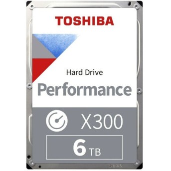 Внутренний жесткий диск Toshiba TOSHIBA X300 HDWR460UZSVA (HDD (классические), 6 ТБ, 3.5 дюйма, SATA) - Metoo (1)