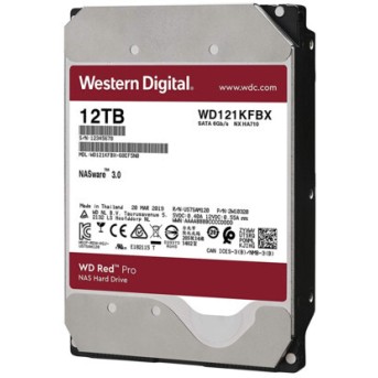 Внутренний жесткий диск Western Digital Red Pro WD121KFBX (HDD (классические), 12 ТБ, 3.5 дюйма, SATA) - Metoo (2)