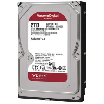 Внутренний жесткий диск HDD 2Tb Western Digital Red WD20EFAX (3.5 дюйма, SATA, HDD (классические)) - Metoo (2)
