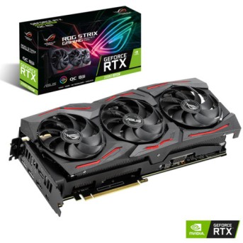 Видеокарта Asus ROG Strix GeForce RTX 2080 SUPER OC edition ROG-STRIX-RTX2080S-O8G-GAMING (8 Гб) - Metoo (1)