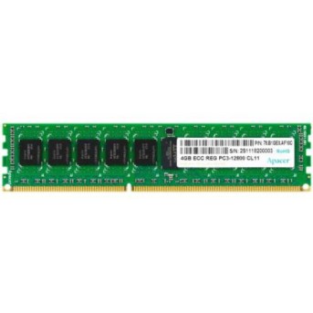 ОЗУ Apacer DDR3 DIMM 4GB (PC3-12800) 1600MHz DL.04G2K.KAM (4 Гб, DIMM, 1600 МГц) - Metoo (1)