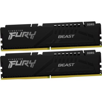ОЗУ Kingston Fury Beast KF556C40BBK2-32 (DIMM, DDR5, 16 ГБ x 2, 5600 МГц) - Metoo (1)