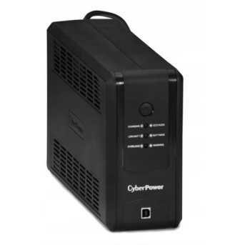 Источник бесперебойного питания CyberPower UPS CyberPower UT1100EG (Линейно-интерактивные, Напольный, 1050 ВА, 630) - Metoo (1)