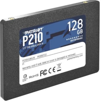 Внутренний жесткий диск Patriot P210S128G25 (SSD (твердотельные), 128 ГБ, 2.5 дюйма, SATA) - Metoo (1)