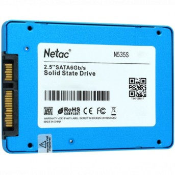 Внутренний жесткий диск Netac N535S NT01N535S-480G-S3X (SSD (твердотельные), 480 ГБ, 2.5 дюйма, SATA) - Metoo (2)