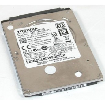 Внутренний жесткий диск Toshiba SATA3 500Gb 2.5" 7200 rpm 16Mb MQ01ACF050 (500 ГБ, 2.5 дюйма, SATA, HDD (классические)) - Metoo (1)