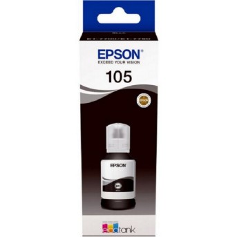 Контейнер с черными чернилами 105 EcoTank Epson C13T00Q140 140 мл в Metoo.kz - Metoo (1)