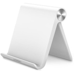 Подставка-держатель для телефона UGREEN LP115 Multi-Angle Adjustable Portable Stand for iPad (White), 30485