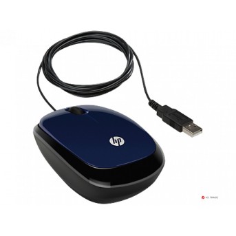 Лазерная мышь HP X1200 H6F00AA Wired Blue - Metoo (2)
