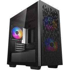 Компьютерный корпус Deepcool MATREXX 40 3FS DP-MATX-MATREXX40-3FS, Mini-ITX/<wbr>Micro ATX, USB 3.0/<wbr>2.0, Без Б/<wbr>П, Чёрный