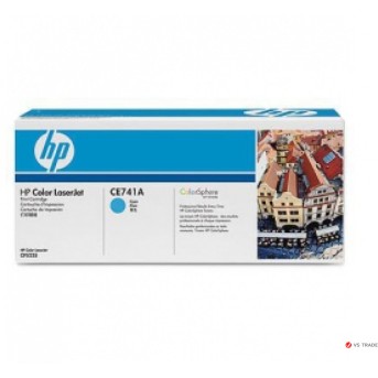 Картридж HP CE741A Cyan CP5225 - Metoo (1)