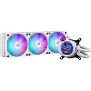 СЖО ASUS ROG STRIX LC III 360 ARGB WHT, AIO, 3xROG STRIX AF-12S ARGB FAN, 1700/AM5, WHITE, BOX