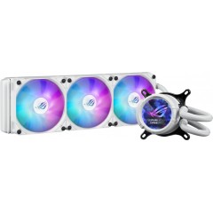 СЖО ASUS ROG STRIX LC III 360 ARGB WHT, AIO, 3xROG STRIX AF-12S ARGB FAN, 1700/<wbr>AM5, WHITE, BOX