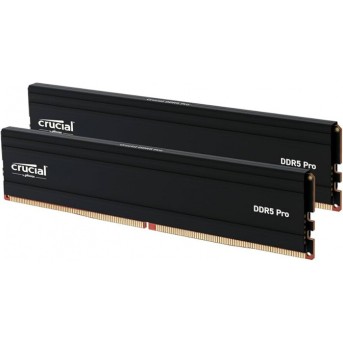 Набор модулей памяти Crucial PRO DIMM DDR5, 32Gb (16x2), 5600Mts, CL46, 1.1v, with Heatsink, CP2K16G56C46U5 в Metoo.kz - Metoo (1)