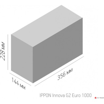 ИБП Ippon Innova G2 Euro 2000 On-Line UPS 2000VA, 1800Вт, чист. синусоида, 4хEURO, управление по USBRS/<wbr>232 , бат., LCD - Metoo (4)