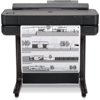 Принтер широкоформатный HP DJ T650 5HB08D 24-in, А1, 26 сек/А1, 81 А1/час, Ethernet, USB, WIFI в Metoo.kz - Metoo (1)