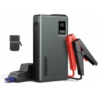 Пусковое устройство и воздушный компрессор ES703 2-in-1 Jump Starter amp; Air Compressor UGREEN в Metoo.kz - Metoo (1)