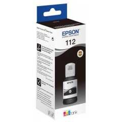 Контейнер с черными чернилами Epson C13T06C14A, I/C (b) L65**/L15***/ЖЕЛТАЯ НАКЛЕЙКА..