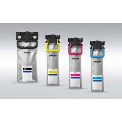 Чернила Epson C13T13M240 WorkForce Pro EM-C8101R XXL Голубой 50 000 стр..