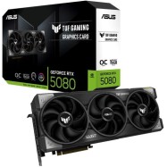 Видеокарта ASUS TUF-RTX5080-O16G-GAMING, RTX 5080, 16G OC GDDR7, 256bit, HDMI, DP, BOX