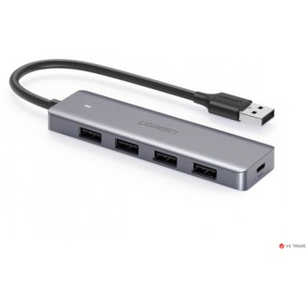 HUB UGREEN CM219 4-Port USB 3.0 Hub + Powered by Micro USB, Metal Plated Shell, Ultra Slim - Metoo (1)