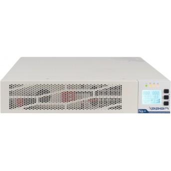 ИБП Ippon Na+ RTA 3000 3000W/Rack online/батарея 12V 4,8Ah*6/USB-B /RS-232/EPO/8 IEC/ЖК-дисплей/поддержка SNMP/Белый в Metoo.kz - Metoo (1)