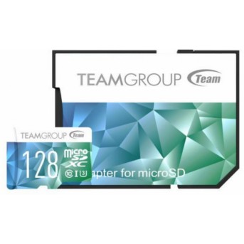 Карта памяти microSD 128Gb Team Group TCIIUSXH128GU352 - Metoo (1)