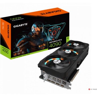 Видеокарта Gigabyte GV-N4090GAMING OC-24GD 1.0 , 24Gb GDDR6X 384Bit, DP, HDMI, GAMING OC, BOX - Metoo (1)