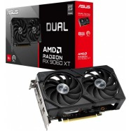 Видеокарта ASUS DUAL-RX9060XT-8G, 8Gb GDDR6, 128bit, HDMI, DP, BOX