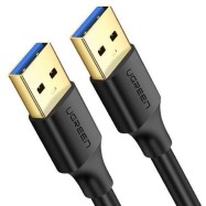 Кабель UGREEN USB-A 3.0 Male to Male 2m Black 10371..