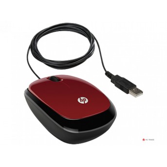 Лазерная мышь HP X1200 H6F01AAWired Red - Metoo (3)