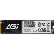 Твердотельный накопитель AGI AI298, 512Gb, 2300Mb/1450Mb, M2 PCIe Gen 3 NVMe, PCIe AGI512GIMAI298-CB