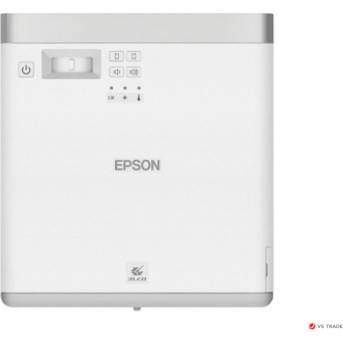 Проектор Epson EF-100W, 3LCD, 0.59", LCD, WXGA (1280x800), 91.7W, 16:10, 2.5M:1, HDMI, White, V11H914040 - Metoo (2)