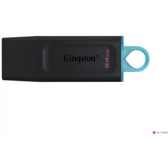 USB- Flash Kingston 64Gb DT Exodia, USB 3.2 Gen 1, DTX/<wbr>64GB, Black/<wbr>Teal - Metoo (2)