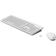 Клавиатура и мышь HP 3L1F0AA 230 Wireless Mouse and Keyboard Combo (White) RUSS
